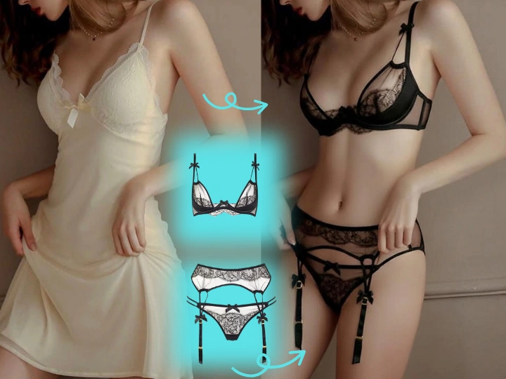 使用 AI 换衣机试穿虚拟服装