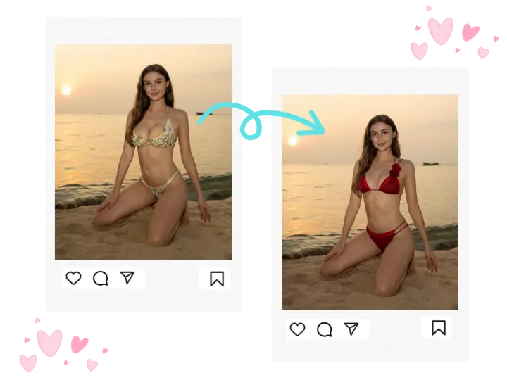 适合日常使用的 AI 换衣机应用程序